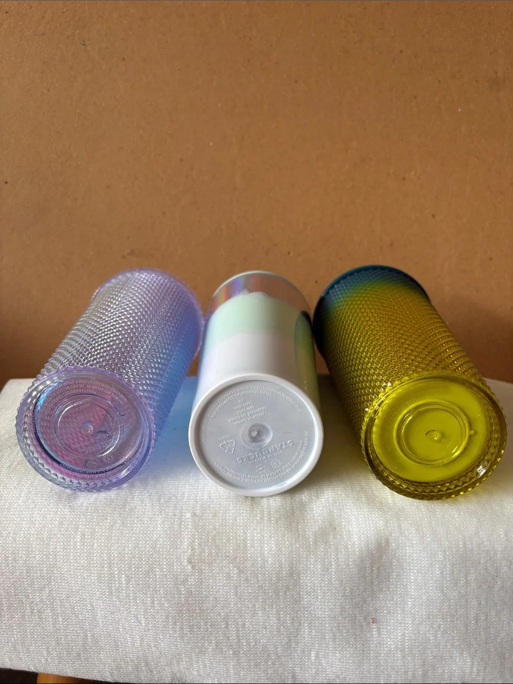 Starbucks Iridescent Ombre Tumbler + Two Studded Tumblers - Picture 5 of 9